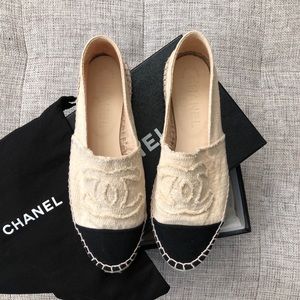 Chanel Espadrilles Size 38 Great Condition